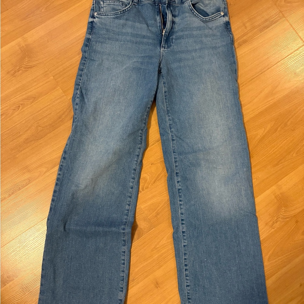 J. Jill Women's Blue Flare Jeans
